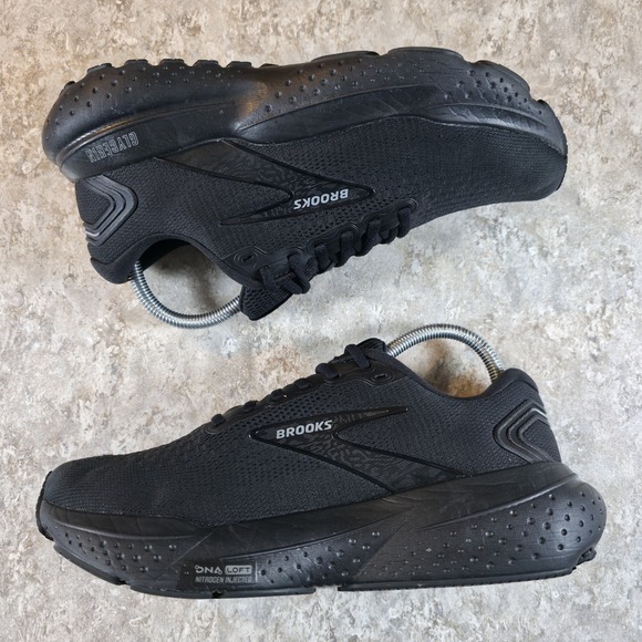 Brooks Glycerin 21 Mens Shoes 10.5 Triple Black Running 1104191D020 *Read Desc.